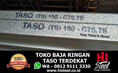Ciri - Ciri Baja Ringan Taso Asli