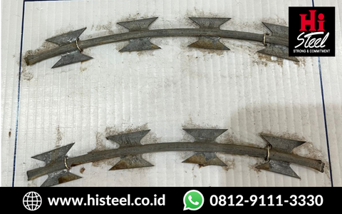 Jual Kawat Duri Silet BTO 22 di Jakarta - Hi Steel