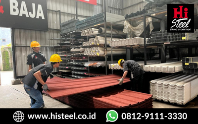 Jual Atap Spandek Pasir di Jabodetabek