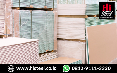 7 Merk Gypsum dan Harga Terbaru 2024 - Hi Steel
