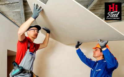 Perbedaan Gypsum dan Kalsiboard - Hi Steel